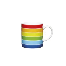 Kitchen Craft Šálka na espresso Rainbow / Šálka na espresso / Porcelán
