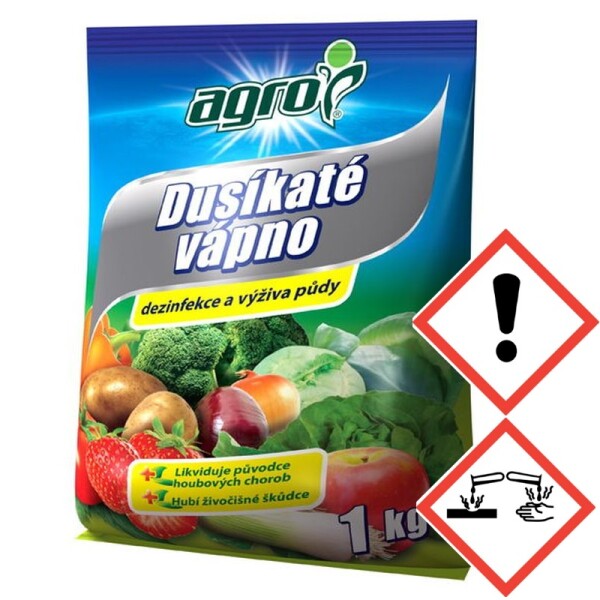 AGRO Dusíkaté vápno 1 kg