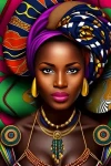 Norimpex Diamantové maľovanie Africká žena