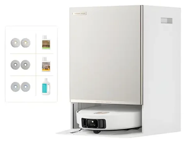 Dreame Matrix10 Ultra biela / Robotický vysávač / 6400 mAh / 30000 Pa / Amazon Alexa Google Assistant Siri (RLX95CE-WH)