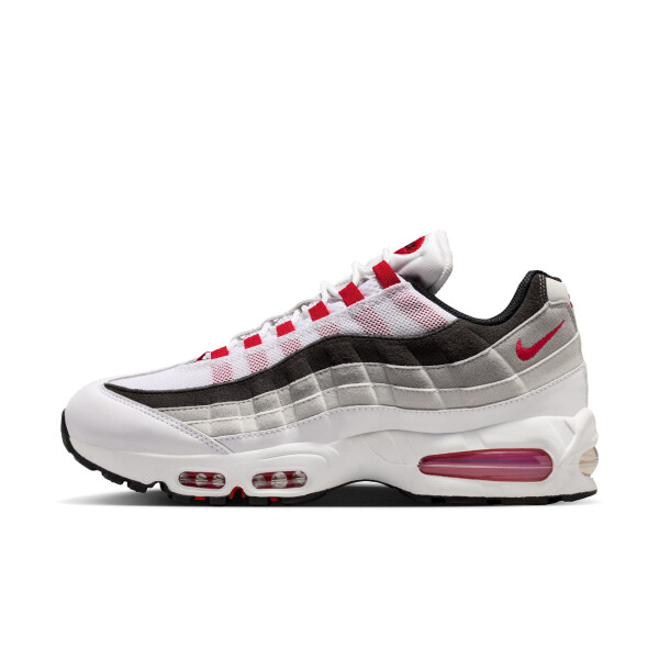 Tenisky Nike Air Max 95 Premium White/ Comet Red-Neutral Grey-Medium Grey EUR 43