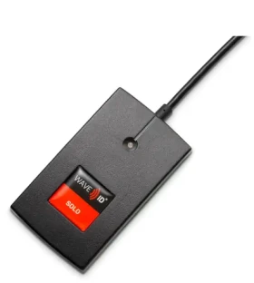 RF IDeas Inc RDR-7581AKU WAVE ID® Solo Keystroke / bezkontaktná čítačka kariet / 13,56MHz / USB (RDR-7581AKU)