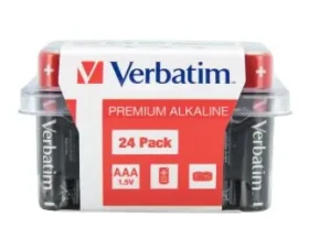 Verbatim 49504 Alkalické batérie AAA (24ks) / 1.5V (49504)
