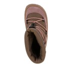 Dievčenské zimné barefoot topánky TEX TRACK WOOL Dark Pink Froddo G3160251-15 - 35