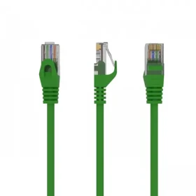 Patch kábel UTP Cat6 0,25 m zelený / Sieťový kábel / RJ45-RJ45 (PP6U-0.25M/G)