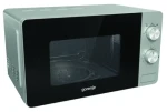 Gorenje MO17E1S strieborná / Mikrovlnná rúra / 17 l / 700 W / voľne stojaca / bez displeja (MO17E1S)