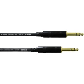 Cordial CFM 6 VV hudobné nástroje kábel [1x jack zástrčka 6,35 mm - 1x jack zástrčka 6,35 mm] 6.00 m čierna; CFM 6 VV