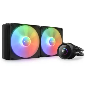 NZXT Kraken RGB 280 čierna / 2x 140mm / Fluid Dynamic Bearing / 34.48 dB @ 1500 RPM / 90.79 CFM / AMD + Intel (RL-KR280-B1)
