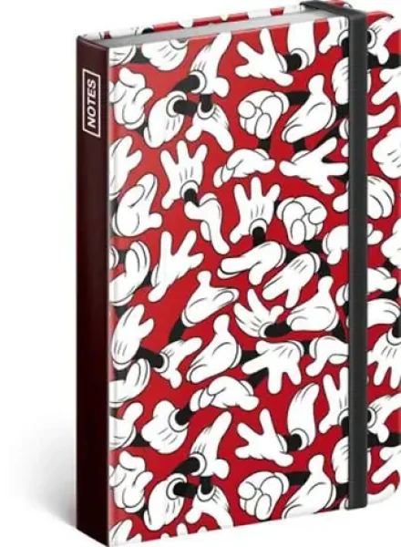 Presco Group Notes Mickey / linajkový / 11 × 16 cm (A-6112)