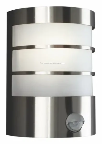 Philips Calgary IR nerez / Vonkajšie nástenné svietidlo s čidlom / E27 / 60 W / IP44 / bez zdroja (SKL000389143)
