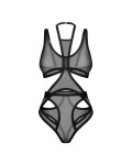 Dámske zvodné body Mercuris Teddy Black - Obsessive S/M