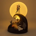 PALADONE Svetlo panorama Nightmare Before Christmas / Diorama Jack Sally / RGB podsvietenie / USB (PP14433NBCEPMM)