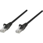 Intellinet 735667 RJ45 sieťové káble, prepojovacie káble CAT 6 S/FTP 7.50 m čierna pozlátené kontakty 1 ks; 735667
