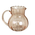 Strömshaga Sklenený džbán Tyra Pink 1350 ml