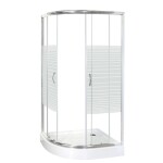 KERRA - Sprchovací kút s vaničkou Madera 100x80 Pravá 5907548117816