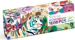 DJECO Panoramatické puzzle Dúhoví tigre