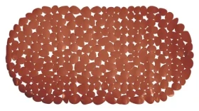 MSV GALETS protišmyková podložka do vane terakota / Podložka do vane / PVC / 99 x 39 cm