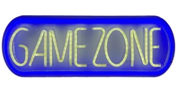BELINE LED neón Game Zone / Lampička / 42,5 x15 cm / USB napájanie