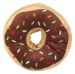 HUHUBAMBOO Hračka pre psov Donut / Plyšová / 12x12x3, 5 cm (355978)
