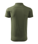 Single J. pánske polo tričko khaki 2XL