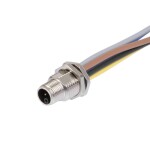 Weidmüller SAIE-M12SK-5-0.2VHM16-1.5 2968020000 guľatý konektor DIN, 1 ks; 2968020000