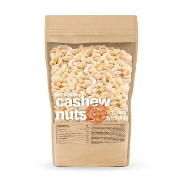 Kešu orechy - GymBeam (nesolený, 500 g) (5331-1-500g-nesolene)