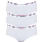 Dámske nohavičky 3pcs UW0UW00010 100 biela - Tommy Hilfiger S bílá