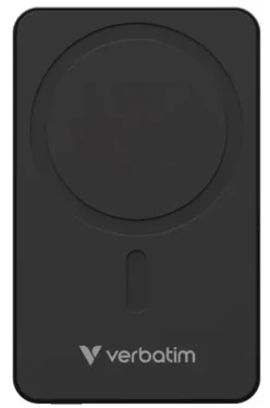 Verbatim Charge 'n' Go Essentials Magnetická bezdrôtová powerbanka 10000mAh čierna / USB-C / MagSafe / 15-20W (32227)