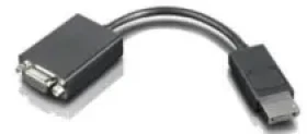 Lenovo kábel redukcia DisplayPort samec to VGA Monitor samica (57Y4393)