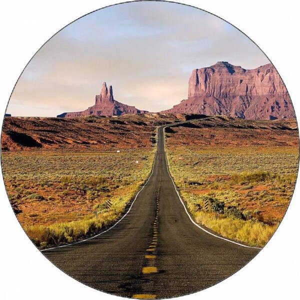 Jedlý papier Route 66 (USA), 19,5 cm - Pictu Hap