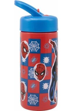 STOR Fľaša na pitie Spiderman: Polnočný skokan 410 ml (155118)