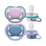 Philips AVENT Cumlík Ultra air neutral 6-18m dievča modrá 2ks