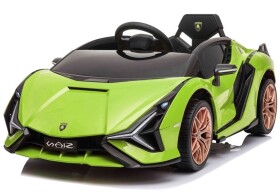 Mamido Detské elektrické auto Lamborghini Sian zelené