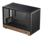 DEEPCOOL CH260 Wood čierna / Počítačová skriňa / mATX / Priehľadná bočnica / bez zdroja (R-CH260-BKNWM0-G-1)