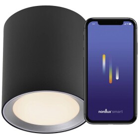 Nordlux 2110850103 Landon Long Smart LED stropné svietidlo LED LED 8 W čierna; 2110850103