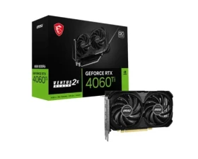 MSI GeForce RTX 4060 Tí 8G Ventus 2X BLACK / 2310 - 2580 MHz / 8GB GDDR6 / 128bit / 1x HDMI + 3x DP / 165W (8) (4711377216166)