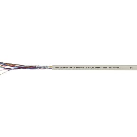 HELU 19008-1000 dátový kábel LiYY 8 x 2 x 0.14 mm² sivá 1000 m; 19008-1000
