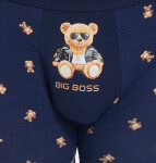Boxerky Cornette Tattoo 280/245 Boss M-2XL tmavě modrá L