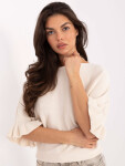 Jumper IT SW 99244.65 svetlo béžový jedna velikost