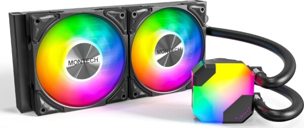 Montech Montech Hyper Flow ARGB AIO Wasserkühlung, schwarz - 240 mm