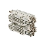 Weidmüller 1876040000 konektorová vložka, zásuvka RockStar® HDC HA 16 + PE krimpované 1 ks; 1876040000