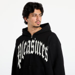 Mikina PLEASURES Twitch Zip Hoodie Black M