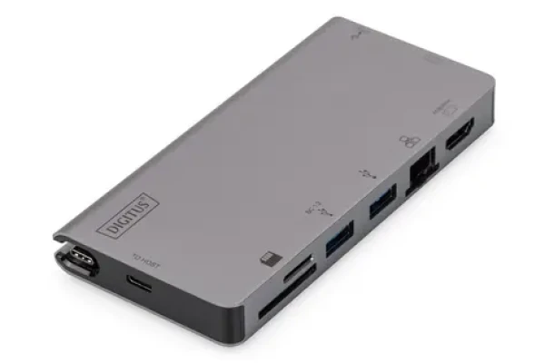Digitus USB-C Multiport Travel Dock / Dokovacia stanica / USB-C (DA-70877)