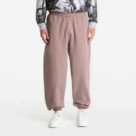 Mikina Nike Solo Swoosh Men's Cuffed Fleece Pants Mink Brown/ Mink Brown/ White S
