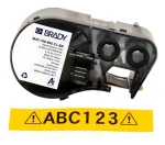 BRADY štítky pre M410, BMP41, M510, BMP51, BMP53, M511 / Štítky do tlačiarne / čierna tlač / žltý podklad / 19 mm (M4C-750-595-YL-BK)