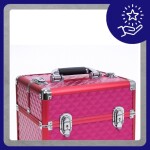 Aptel CA19E Kozmetický kufrík na kolieskach 3v1 61X36X25cm červená