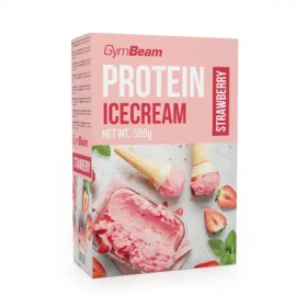 Proteínová zmrzlina Proteín Ice Cream 500 g - GymBeam (jahoda, 500 g) (40531-3-strawberry)