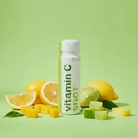 Vitamín C shot - GymBeam (pineapple mango, 20 x 60 ml) (116098-2-pineapple-mango-20x60ml)