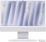 Apple iMac Z1EJ 59,62cm 23,5Zoll Standardglas M4 10C CPU/10C GPU/16C N.E. 16GB 1TB SSD Gbit Eth MM NumKey TID DE Silber
