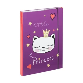 Presco Group Dosky na školské zošity A4 Mačky / 23x32x3 cm (A-5357)